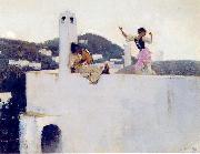 John Singer Sargent Sargent  Capri Sweden oil painting artist